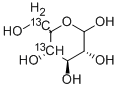 D-[4,6-13C2]GLUCOSE 结构式