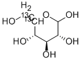 D-[5,6-13C2]GLUCOSE 结构式