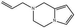 Pyrrolo[1,2-a]pyrazine, 1,2,3,4-tetrahydro-2-(2-propenyl)- (9CI) 结构式