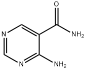 4-氨基嘧啶-5-甲酰胺 结构式