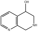 5,6,7,8-四氢-1,7-萘啶-5-醇 结构式