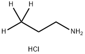 N-PROPYL-3,3,3-D3-AMINE HCL 结构式