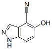 5-羟基-1H-吲唑-4-腈 结构式