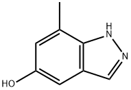 5-羟基-7-甲基-1H-吲唑 结构式
