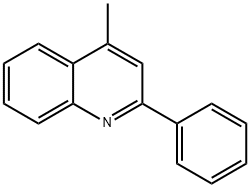 4-甲基-2-苯基喹啉 结构式