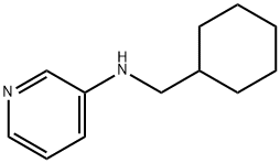 N-(环己基甲基)吡啶-3-胺 结构式