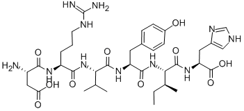 ANGIOTENSIN I/II (1-6) 结构式