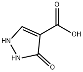 3-氧代-2,3-二氢-1H-吡唑-4-羧酸 结构式