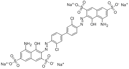 Afridol Blue tetrasodium salt 结构式