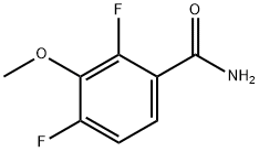 24-二氟-3-甲氧基苯甲酰胺 结构式