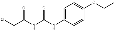 1-(2-chloroacetyl)-3-(4-ethoxyphenyl)urea 结构式