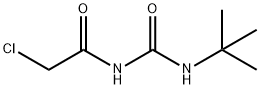 1-叔丁基-3-(2-氯乙酰基)脲 结构式
