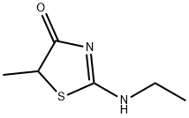 4(5H)-Thiazolone, 2-(ethylamino)-5-methyl- (9CI) 结构式