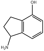 1-氨基-4-茚满醇 结构式