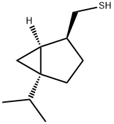 Bicyclo[3.1.0]hexane-2-methanethiol, 5-(1-methylethyl)-, (1S,2S,5S)- (9CI) 结构式