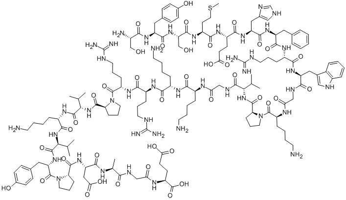 托沙克肽 结构式
