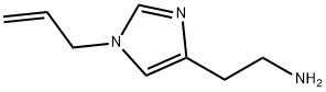 1H-Imidazole-4-ethanamine,1-(2-propenyl)-(9CI) 结构式