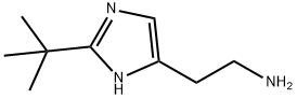 1H-Imidazole-4-ethanamine,  2-(1,1-dimethylethyl)-  (9CI) 结构式