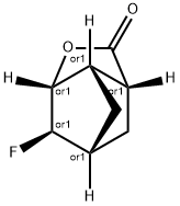 3,5-Methano-2H-cyclopenta[b]furan-2-one,6-fluorohexahydro-, 结构式