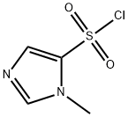 1-甲基-1H-咪唑-5-磺酰氯 结构式