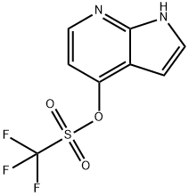 Methanesulfonicacid,trifluoro-,1H-pyrrolo[2,3-b]pyridin-4-ylester(9CI)