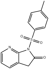 2H-Pyrrolo[2,3-b]pyridin-2-one, 1,3-dihydro-1-[(4-methylphenyl)sulfonyl]-