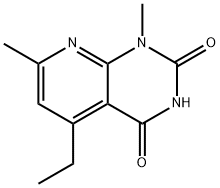 Pyrido[2,3-d]pyrimidine-2,4(1H,3H)-dione, 5-ethyl-1,7-dimethyl- (9CI) 结构式