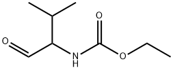 Carbamic  acid,  (1-formyl-2-methylpropyl)-,  ethyl  ester  (9CI) 结构式