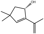 2-Cyclopenten-1-ol, 4,4-dimethyl-2-(1-methylethenyl)-, (1S)- (9CI) 结构式