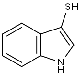 3-巯基吲哚 结构式