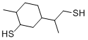 3-巯基-β,4-二甲基环己乙硫醇 结构式