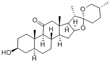 11-KETOTIGOGENIN 结构式