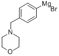 [4-(4-吗啉甲基)苯基]溴化镁 结构式