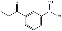 3-PROPIONYLPHENYLBORONIC ACID 结构式