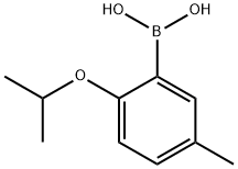 2-异丙氧基-5-甲基苯硼酸 结构式