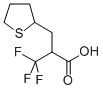 3,3,3-三氟-3-[(2-四氢噻吩乙基)甲基]丙酸 结构式