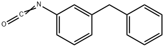 3-苯甲基苯基异氰酸酯 结构式
