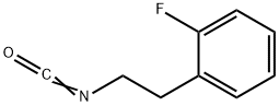 2-氟苯乙基异氰酸酯 结构式