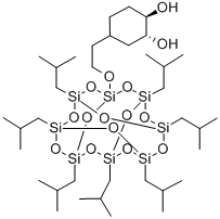 PSS-(2-(反式-3,4-环己二醇)乙基)-异丁基取代 结构式