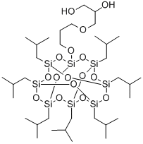 PSS-(2,3-丙二醇)丙氧基-异丁基取代 结构式