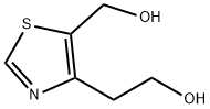 4-Thiazoleethanol,  5-(hydroxymethyl)- 结构式