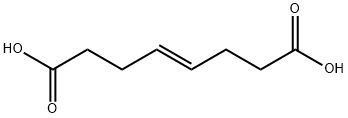 (E)-辛-4-烯-1,8-二酸 结构式