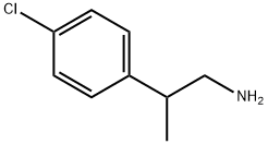2-(4-氯苯基)丙-1-胺盐酸盐 结构式