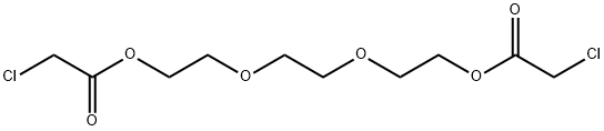 1,2-BIS[2-(2-CHLOROACETOXY)ETHOXY]ETHANE 结构式