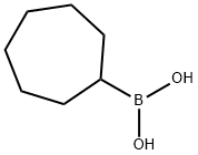 Boronic acid, cycloheptyl- (9CI) 结构式