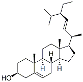 (3beta,22E,24R)-stigmasta-5,22-dien-3-ol 结构式