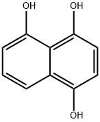 1,4,5-萘三醇 结构式