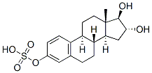 雌三醇 3-硫酸酯 结构式