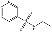 N-乙基砒啶-3-磺酰胺 结构式