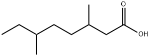 3,6-DIMETHYLOCTANOIC ACID 结构式